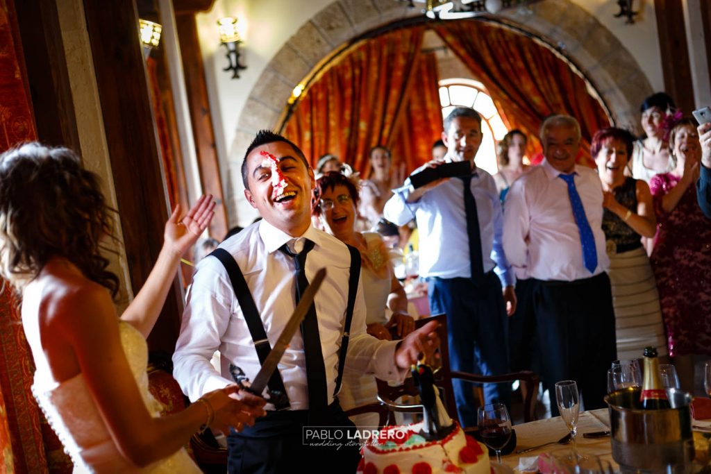 Fotografia de boda en Olmillos de Sasamon Burgos tomada por el fotografo de bodas en Burgos y Miranda de Ebro Pablo Ladrero fotografo