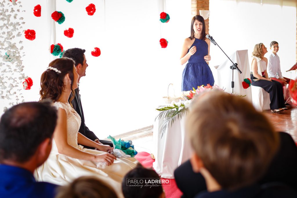 Fotografia de boda ceremonia en Logroño Lardero Nalda Islallana Pablo ladrero fotografo