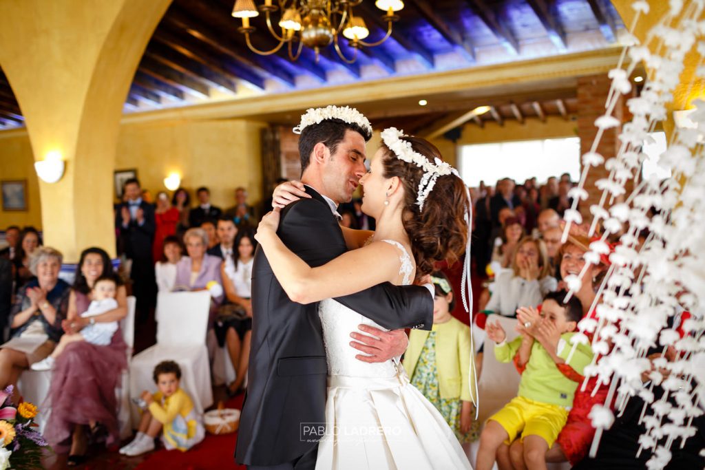 Fotografia de boda ceremonia en Logroño Lardero Nalda Islallana Pablo ladrero fotografo