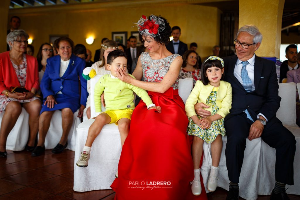 Fotografia de boda ceremonia en Logroño Lardero Nalda Islallana Pablo ladrero fotografo