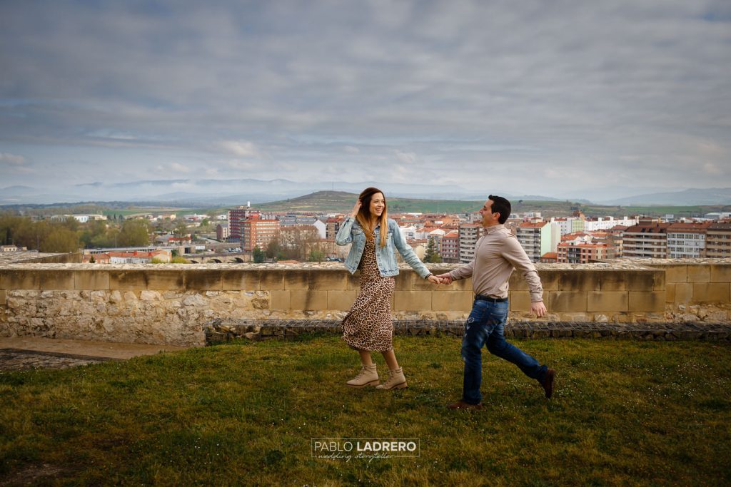 Preboda Miguel e Irene en el castillo de Miranda de Ebro