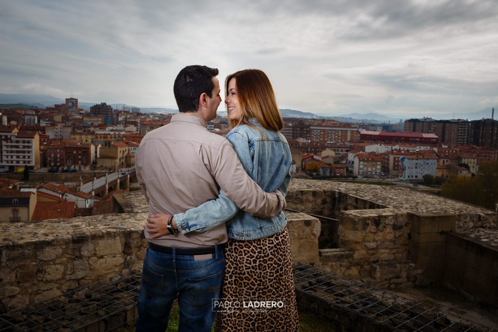 Preboda Miguel e Irene en el castillo de Miranda de Ebro